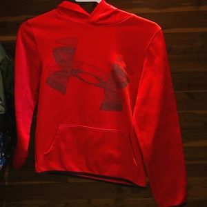 Under Armour Hoodie,Youth, Boys XL, 12/14 Like New